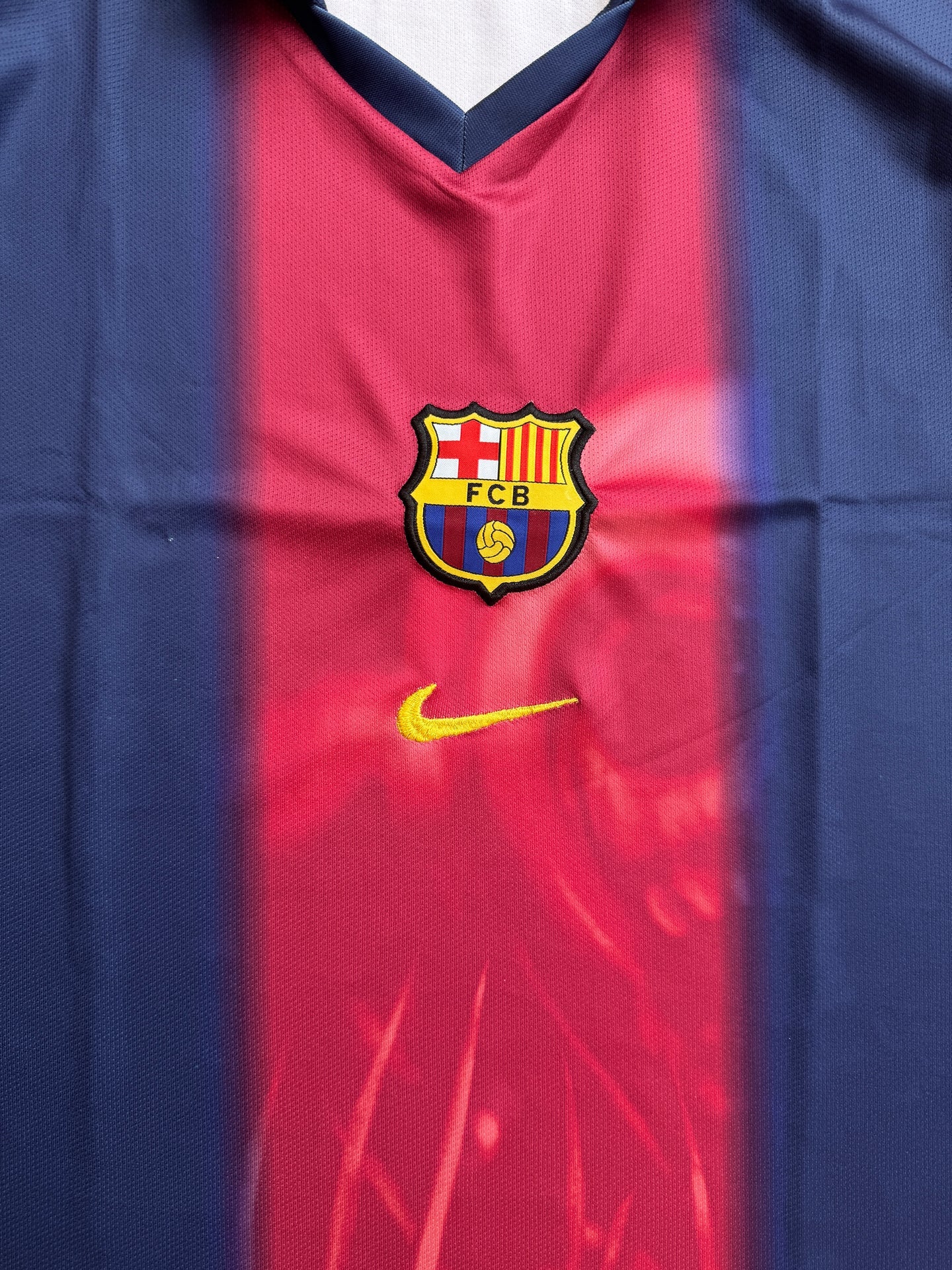 FC BARCELONA X TRAVIS SCOTT RETRO FIVE SLEVEE - EMBROIDERY