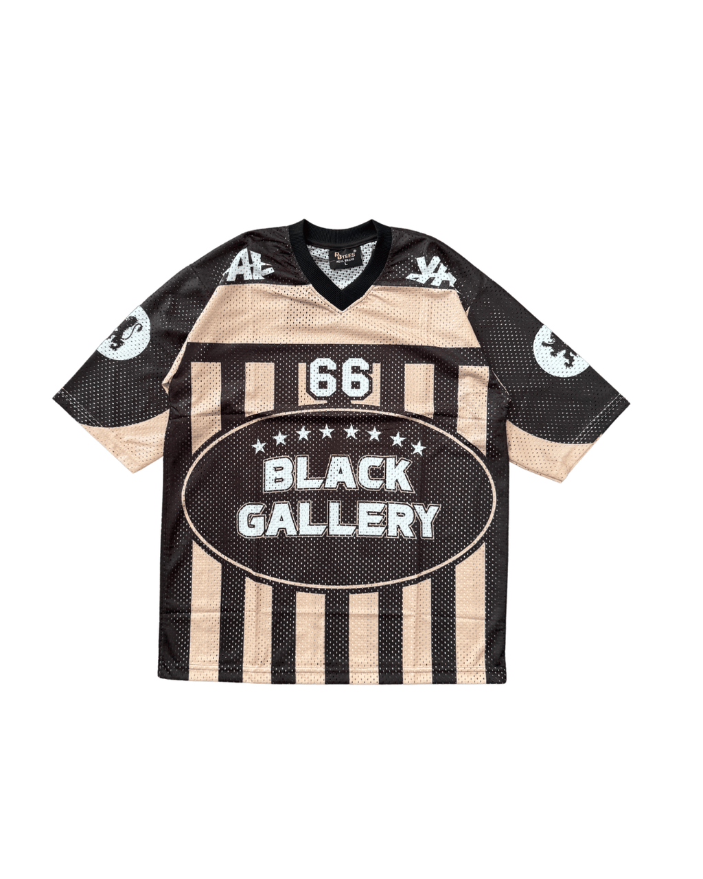 Black Gallery Retro Oversized Jersey T-Shirt