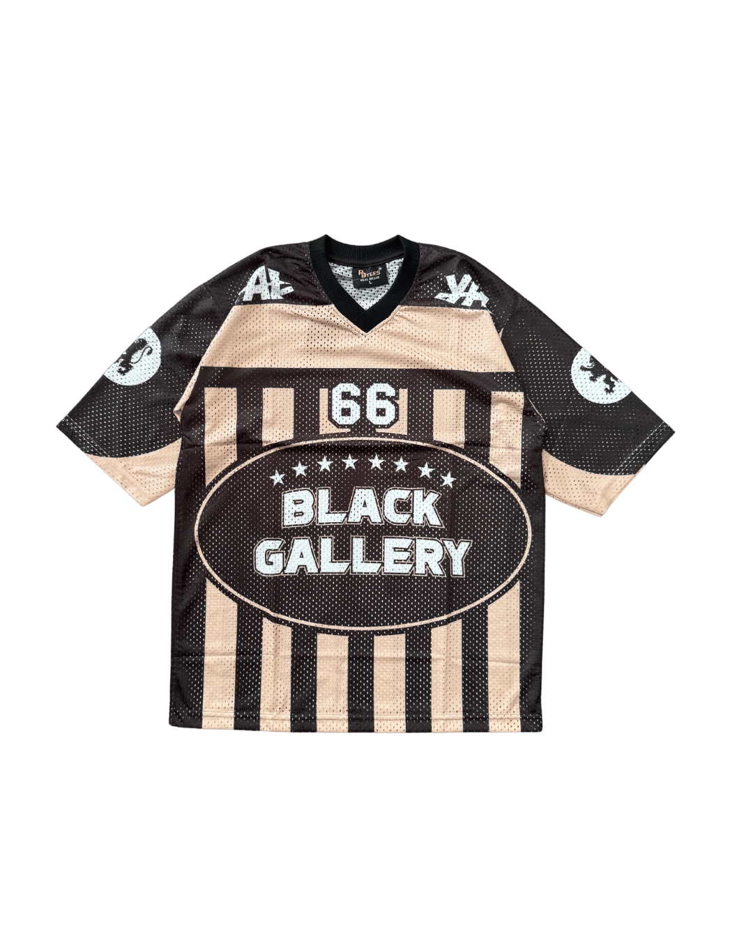 Black Gallery Retro Oversized Jersey T-Shirt