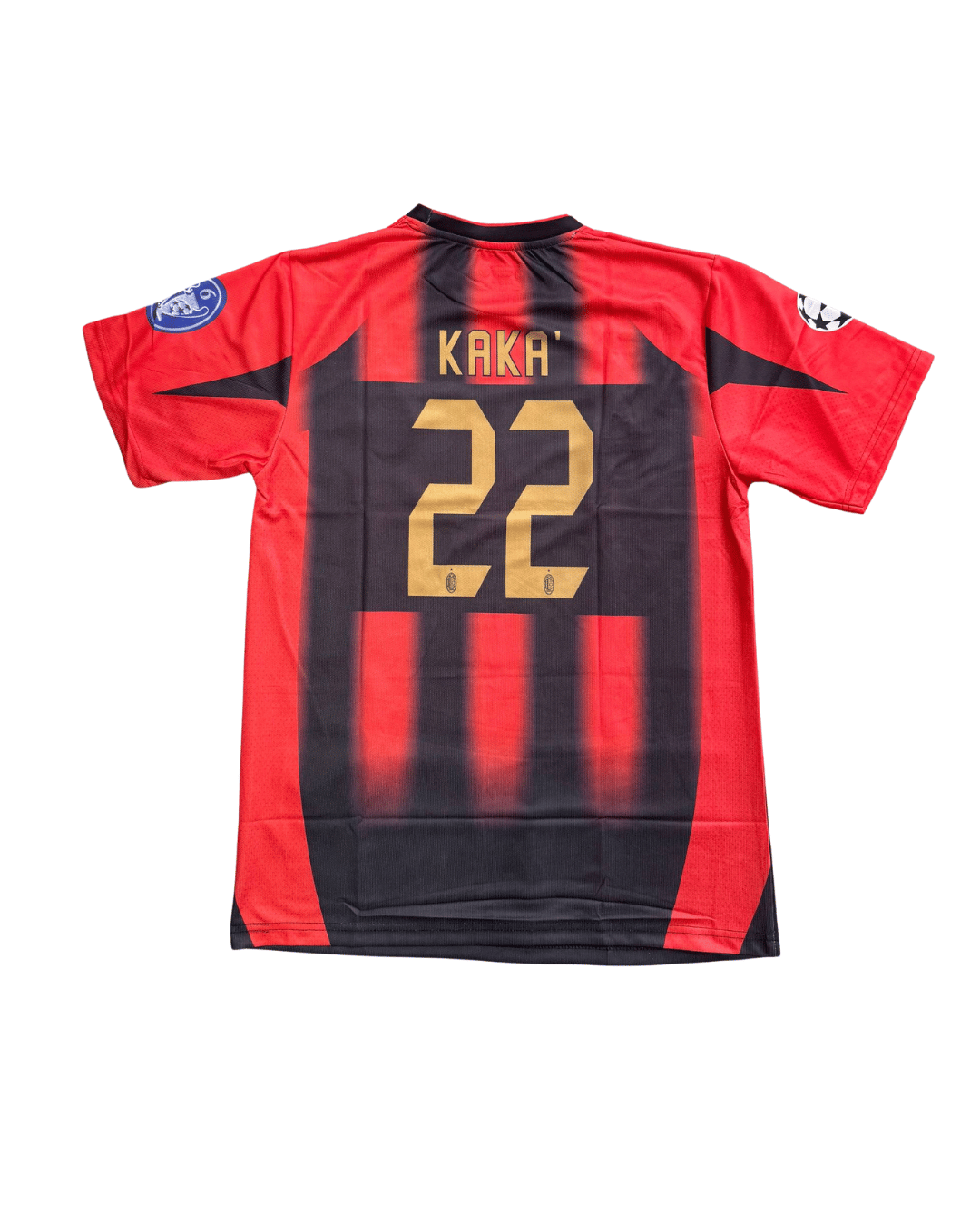AC MILAN 2004 HALF SLEEVE-KAKA-EMBROIDERY