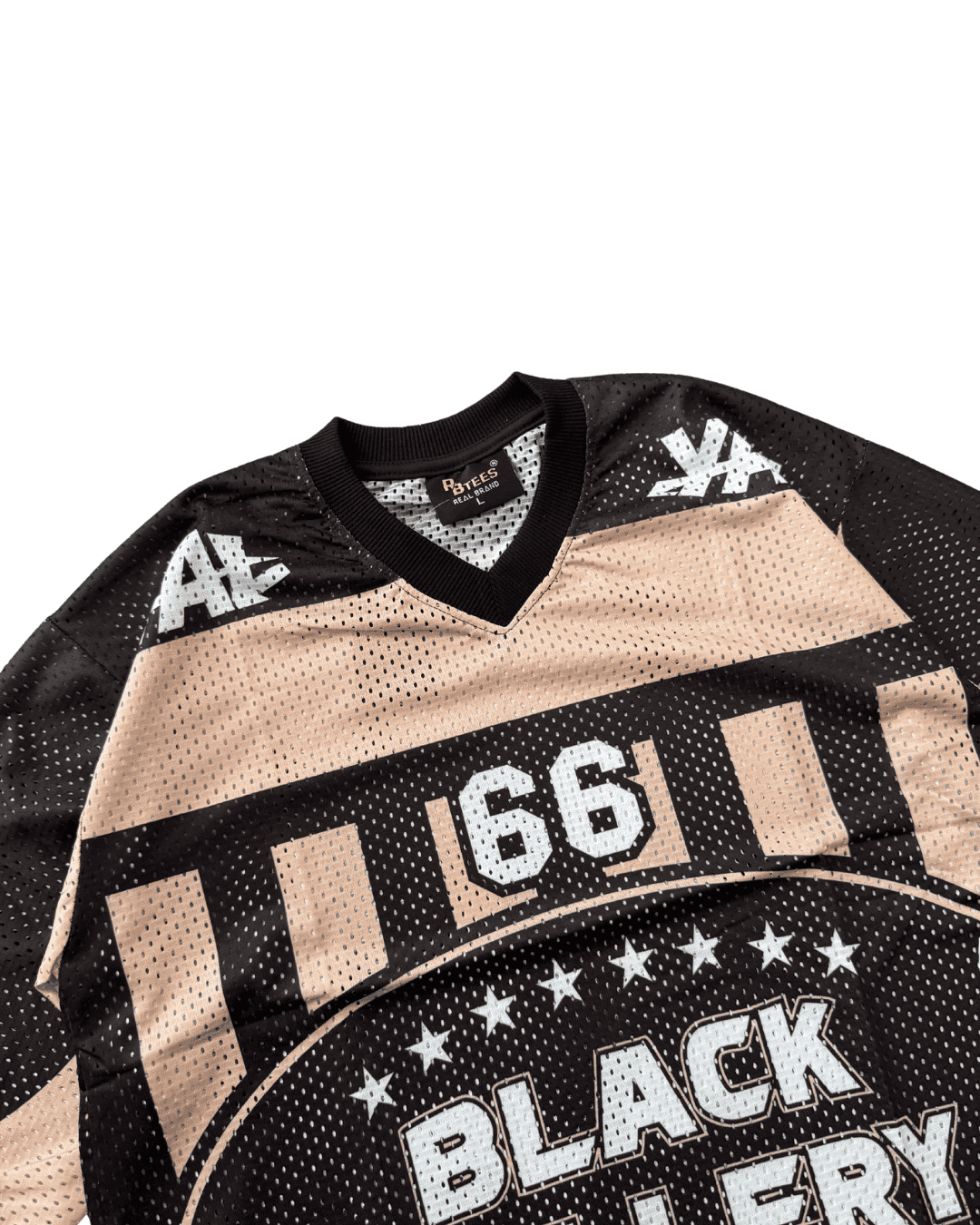 Black Gallery Retro Oversized Jersey T-Shirt