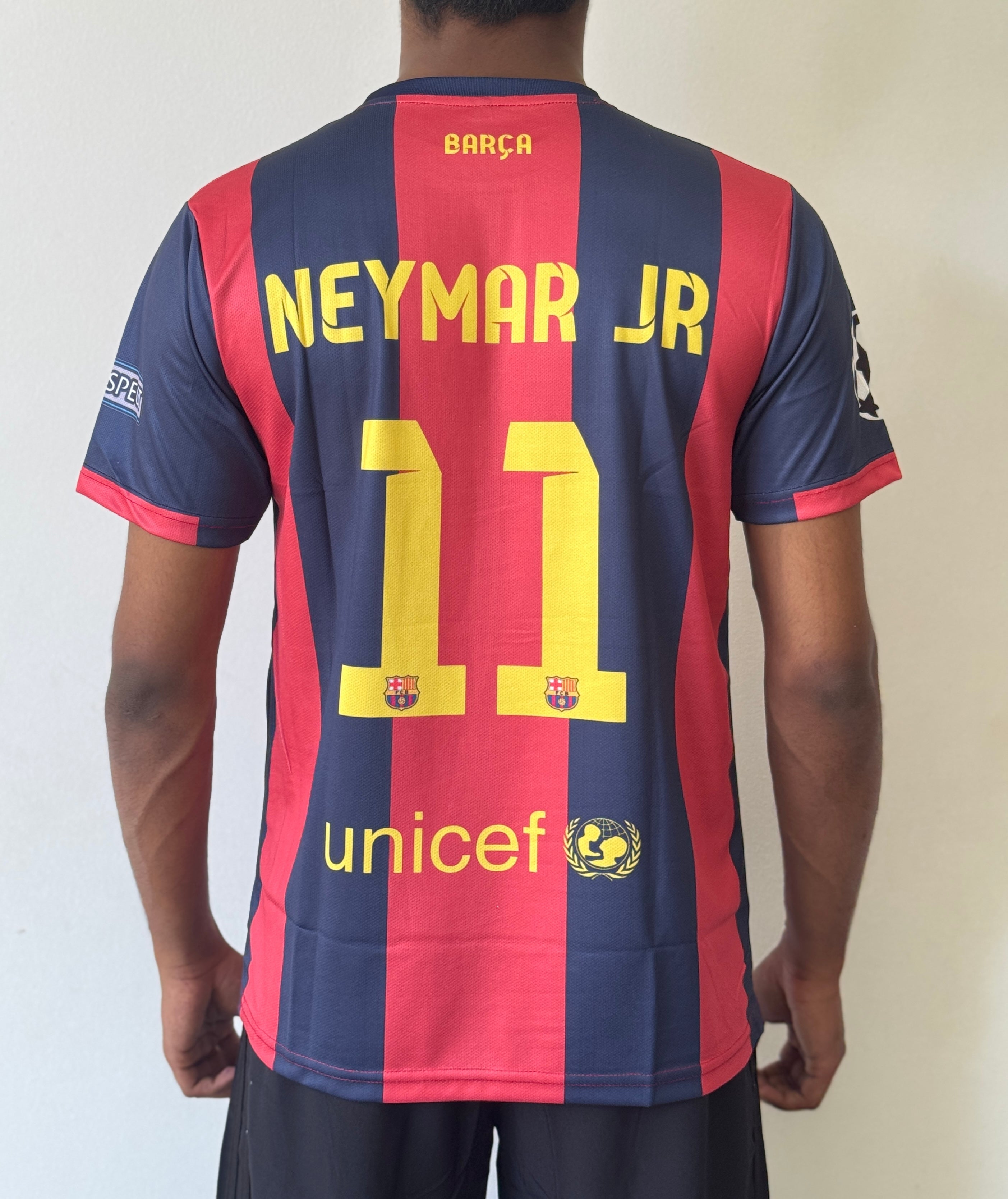 "Relive the magic"- FC BARCELONA 2015 HOME NEYMAR-EMBROIDERY