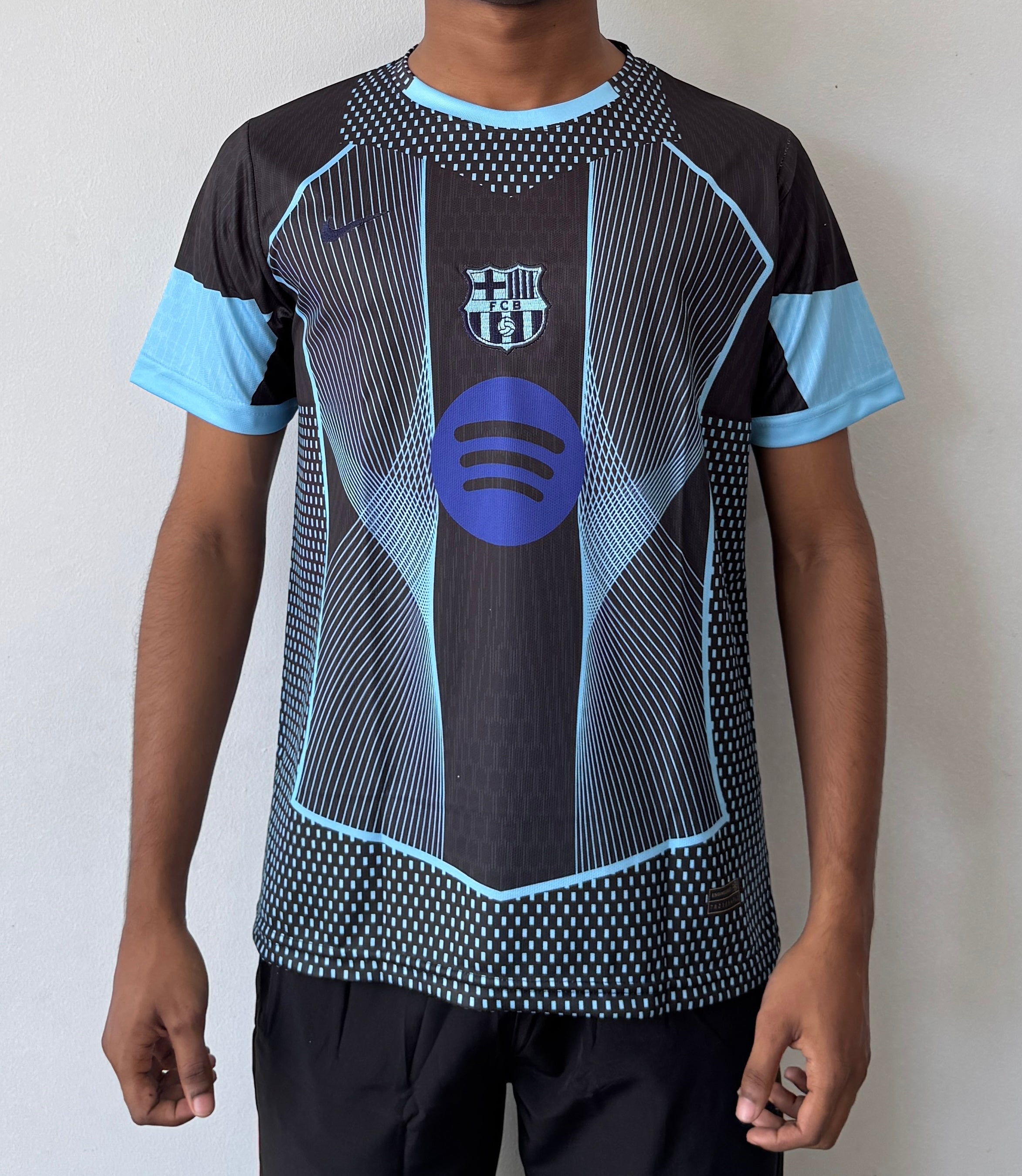 FC BARCELONA BLACK/BLUE SPECIAL EDITION - EMBROIDERY