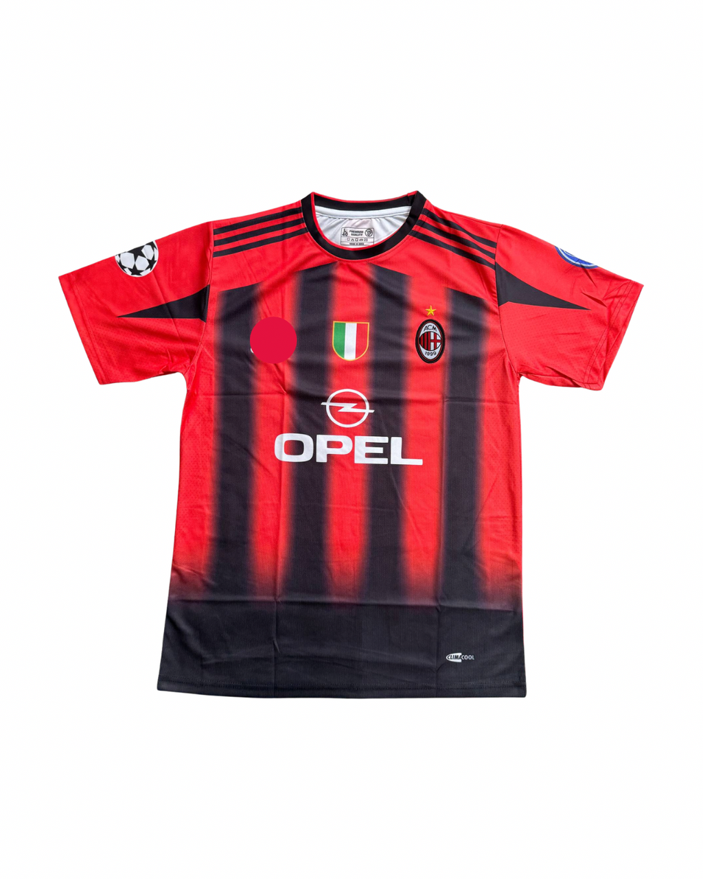 AC MILAN 2004 HALF SLEEVE-KAKA-EMBROIDERY