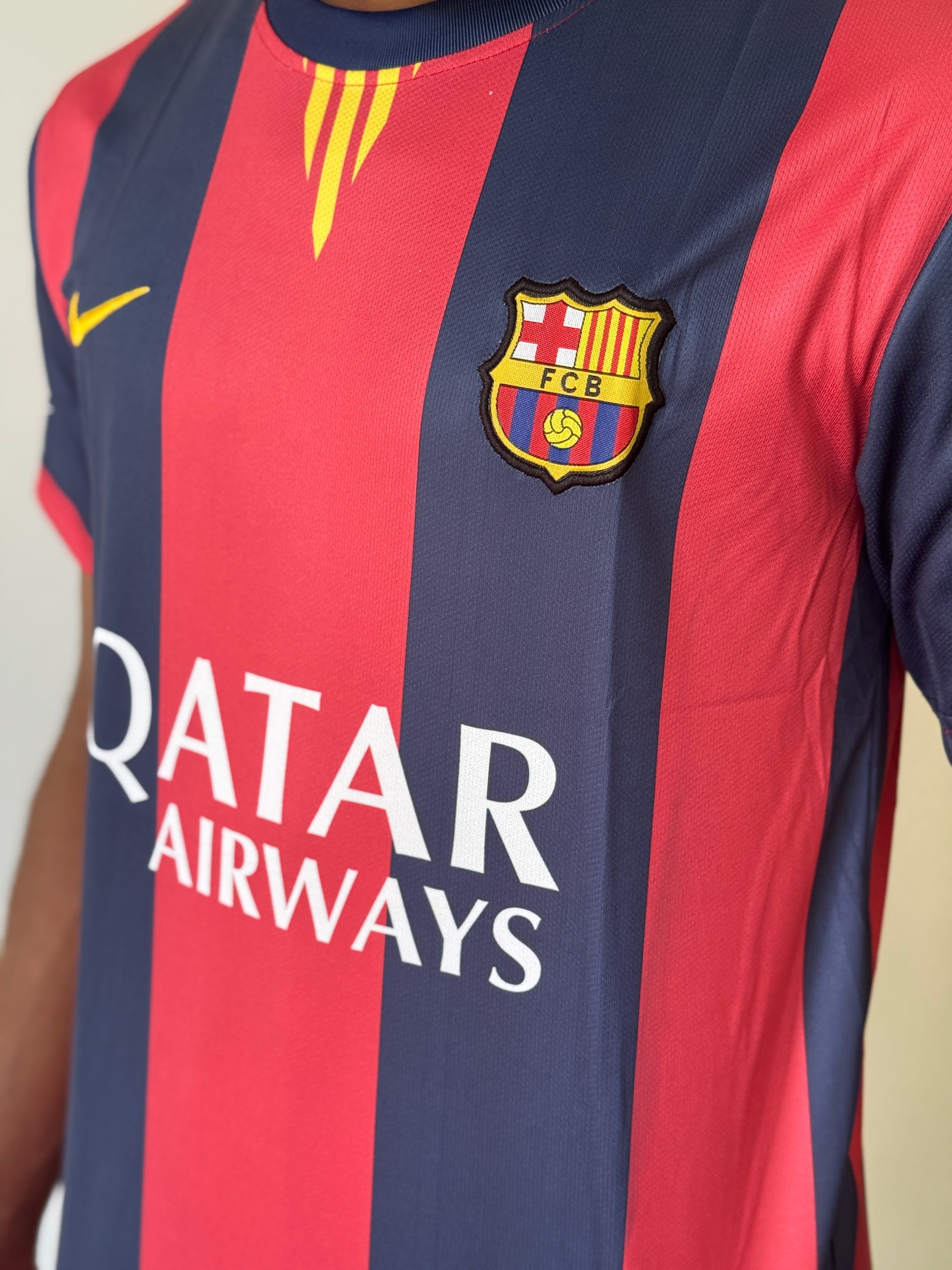 "Relive the magic"- FC BARCELONA 2015 HOME NEYMAR-EMBROIDERY