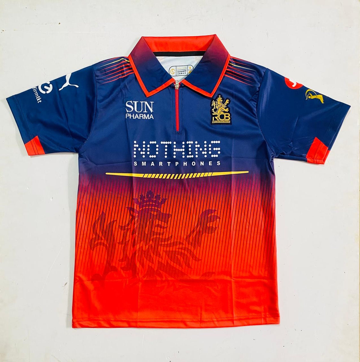 RCB 25/26 HOME JERSEY IPL - EMBROIDERY