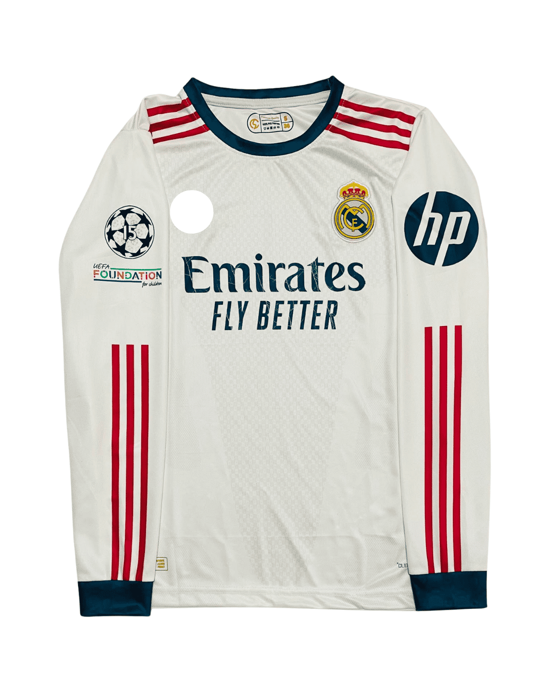 REAL MADRID 26/27 HOME FULL SLEEVE- EMBROIDERY