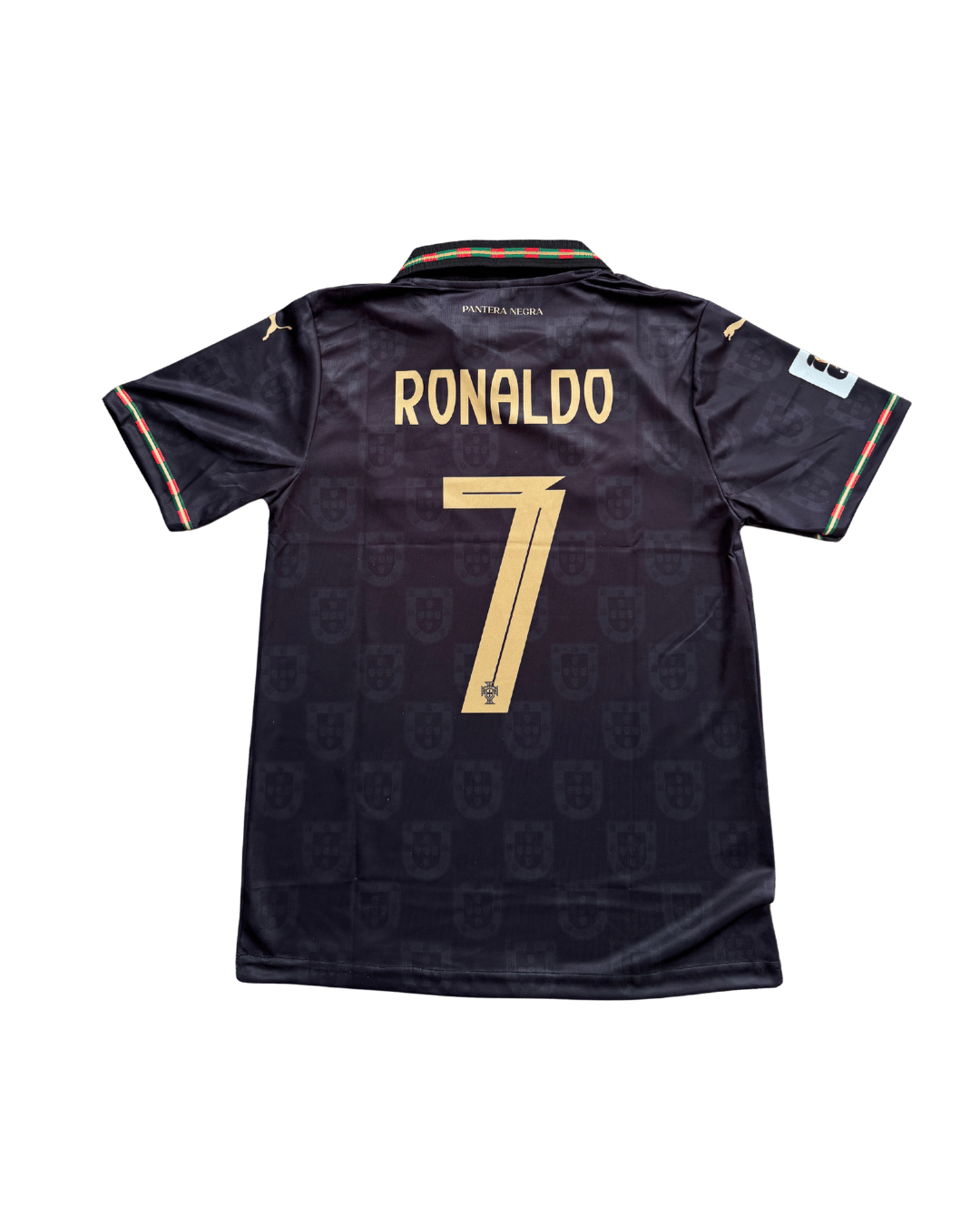 PORTUGAL 2026 AWAY PANTHER HALF SLEVEE POLO  CR7-EMBROIDERY