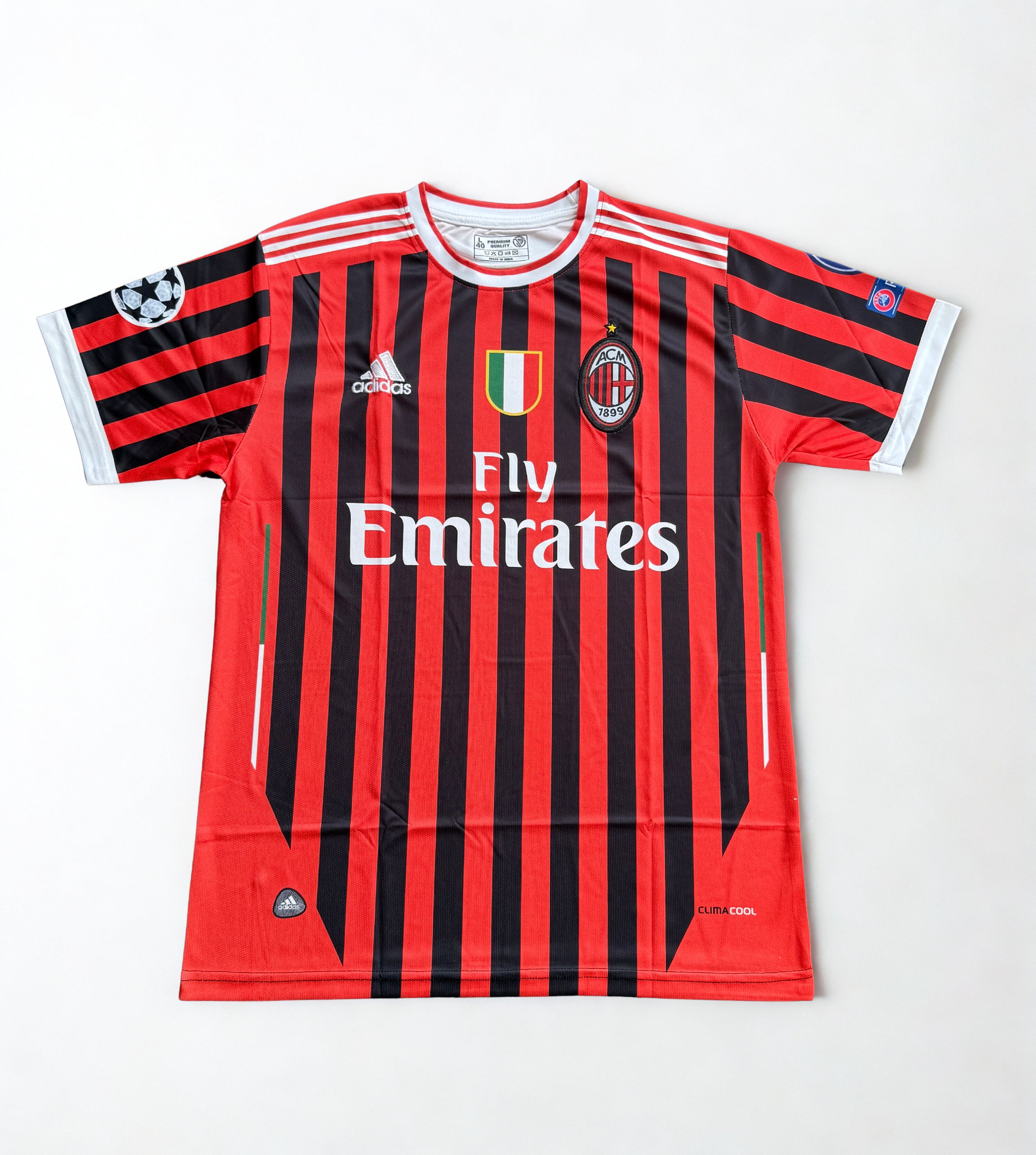 AC MILAN 2011/12 HOME - EMBROIDERY