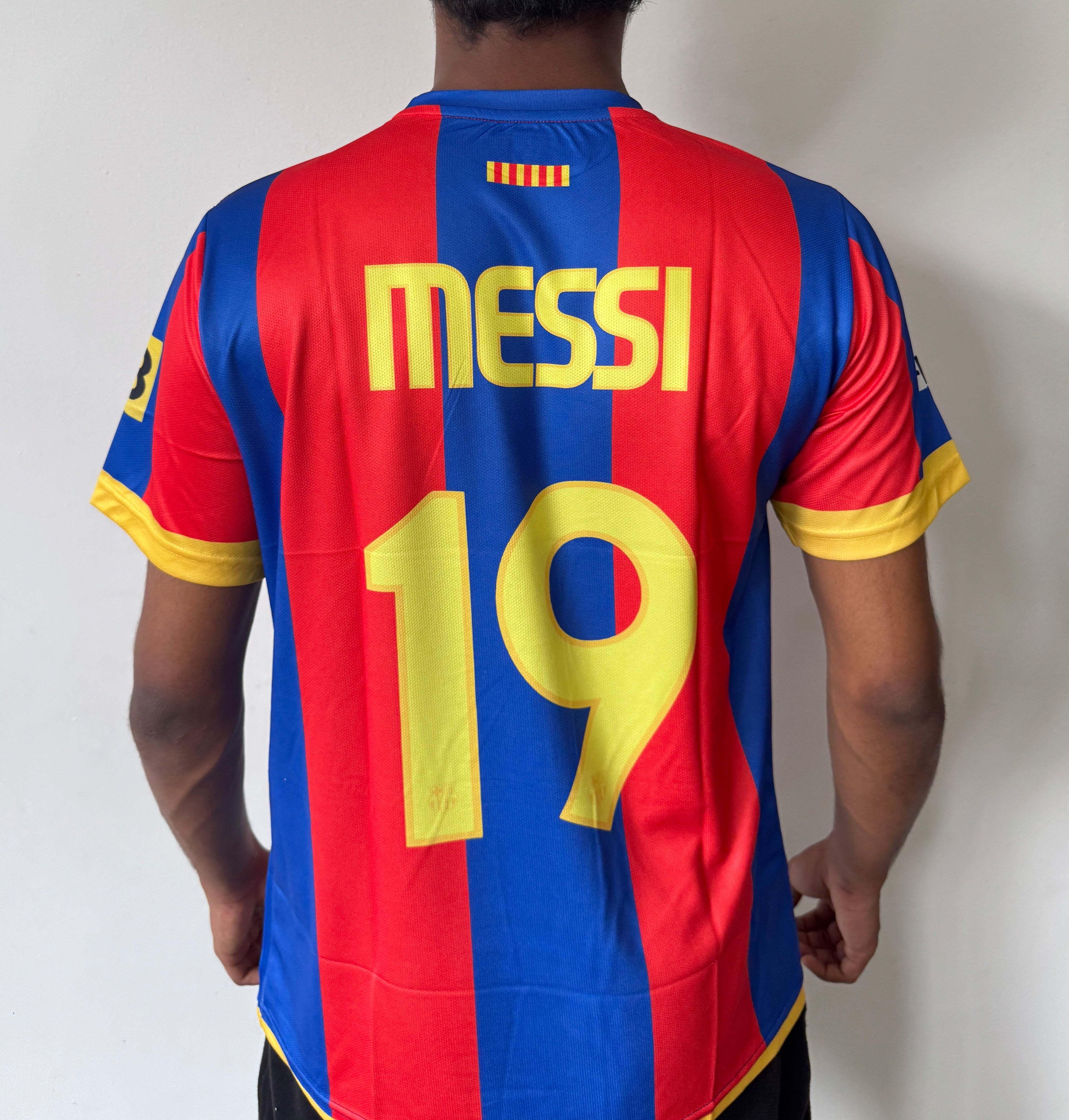 FC BARCELONA 2007/08 HOME  - EMBROIDERY