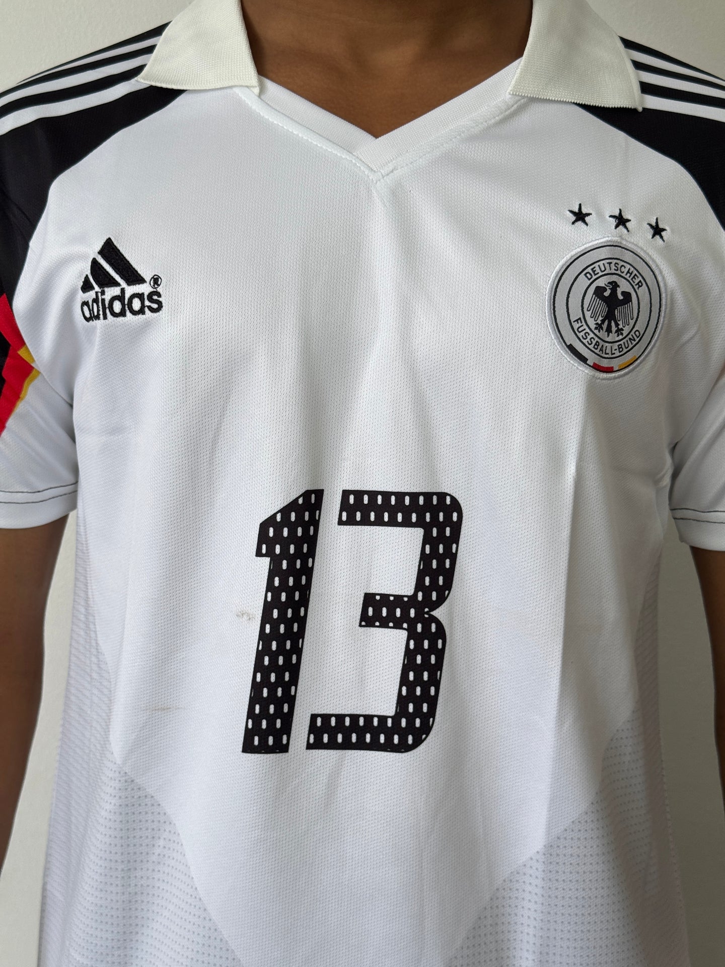 GERMANY 2004/05 HOME POLO JERSEY-EMBROIDERY