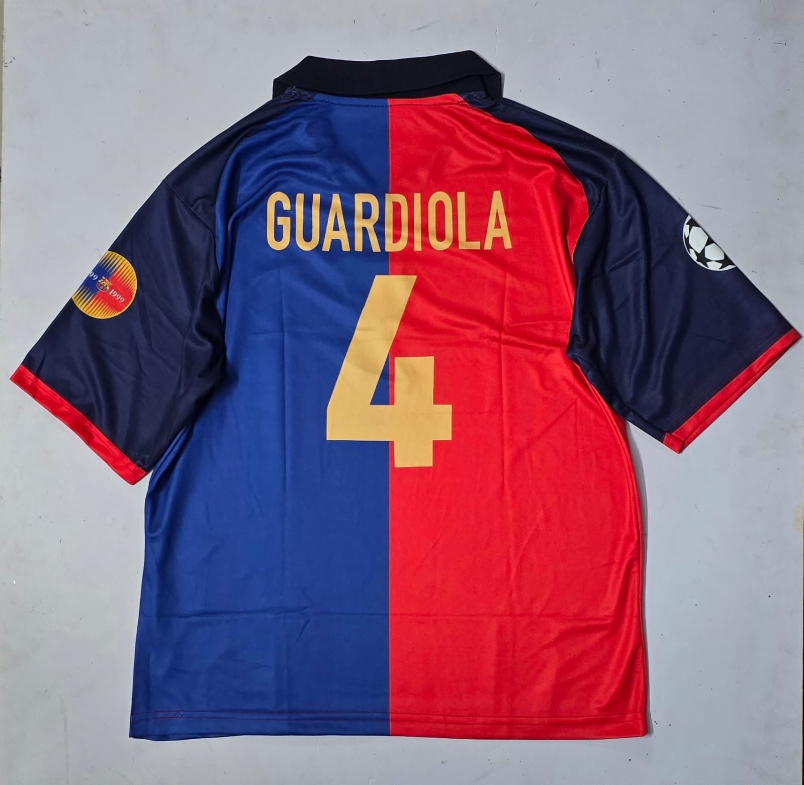 FC BARCELONA 1999  POLO FIVE SLEVEE - EMBROIDERY