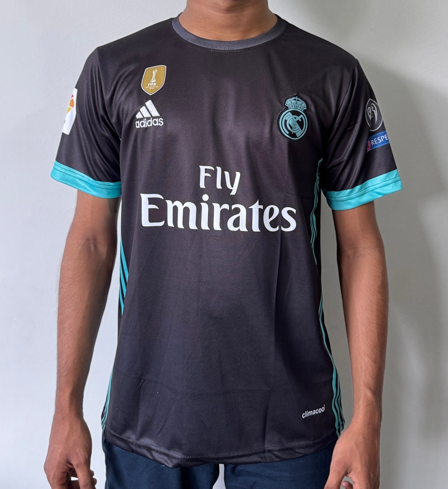 REAL MADRID 2017/18 AWAY  -EMBROIDERY