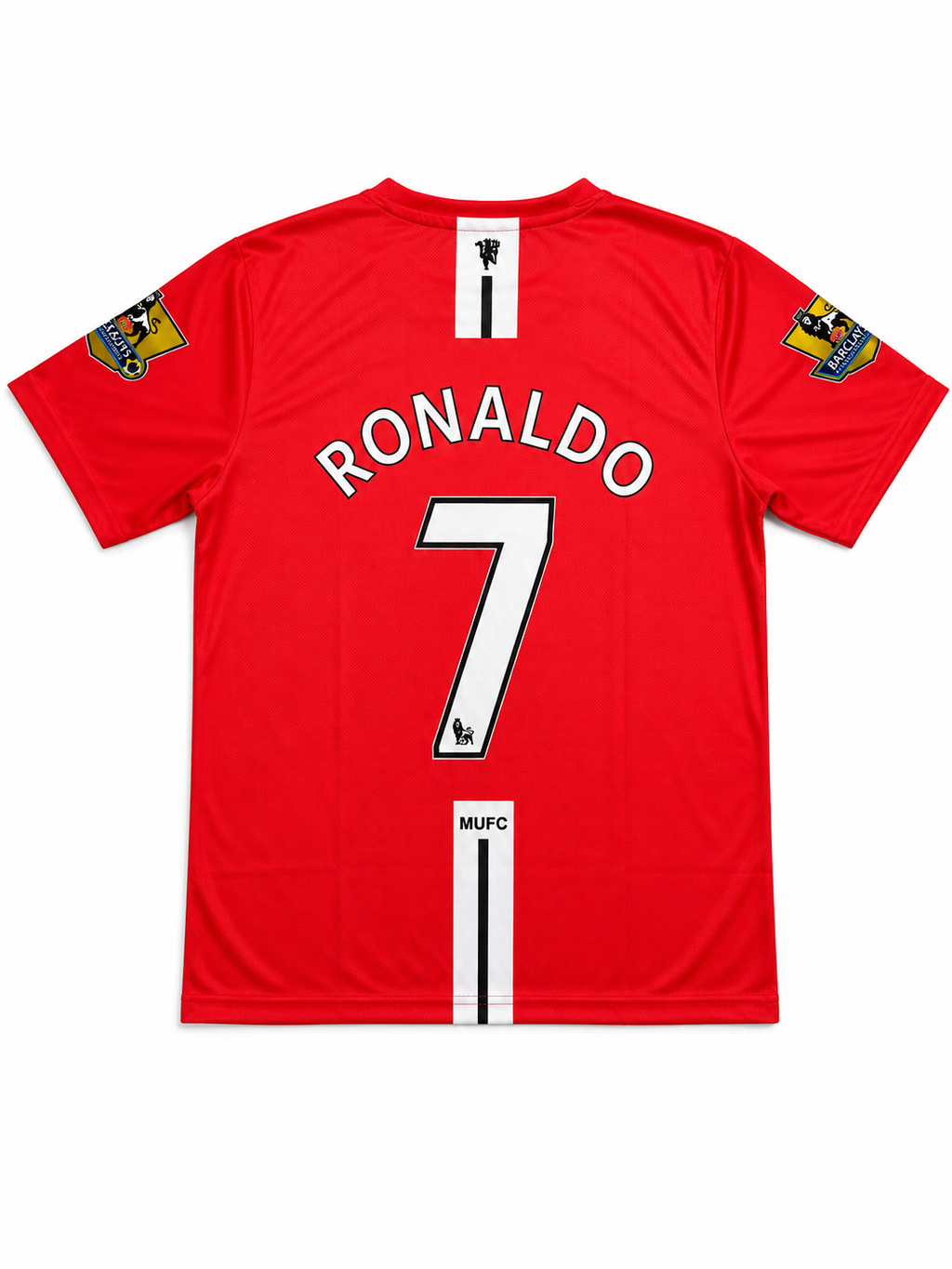 MAN UTD 2007/08 HOME (HALF)SLEVEE EMBROIDERY