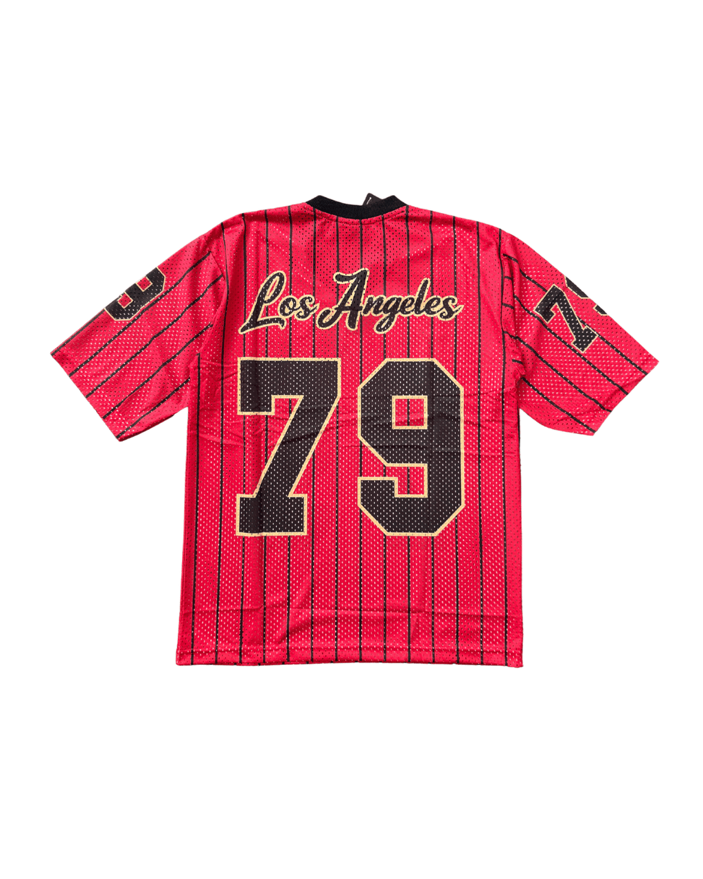 LOS ANGELES 79 RED Oversized Jersey T-Shirt