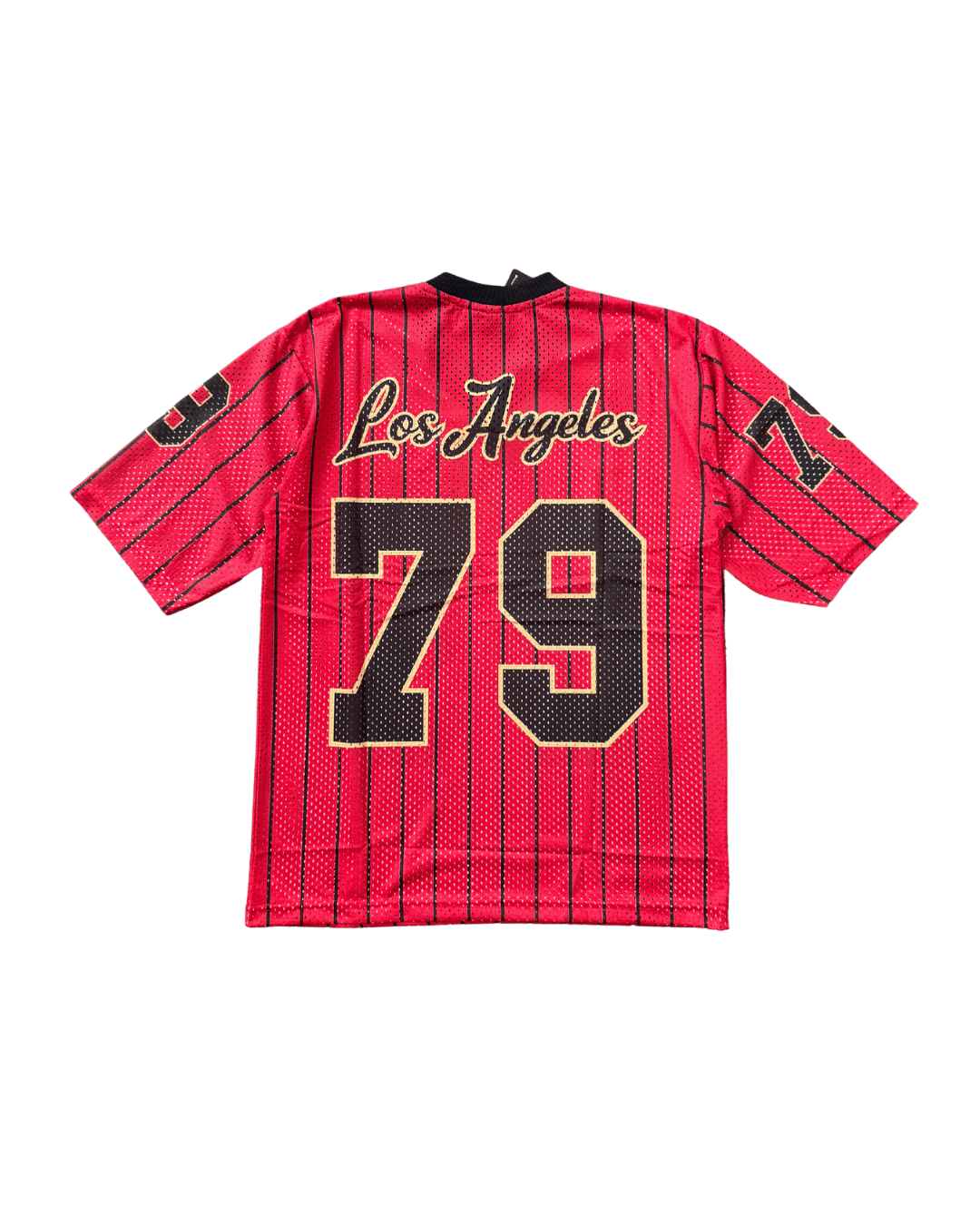LOS ANGELES 79 RED Oversized Jersey T-Shirt