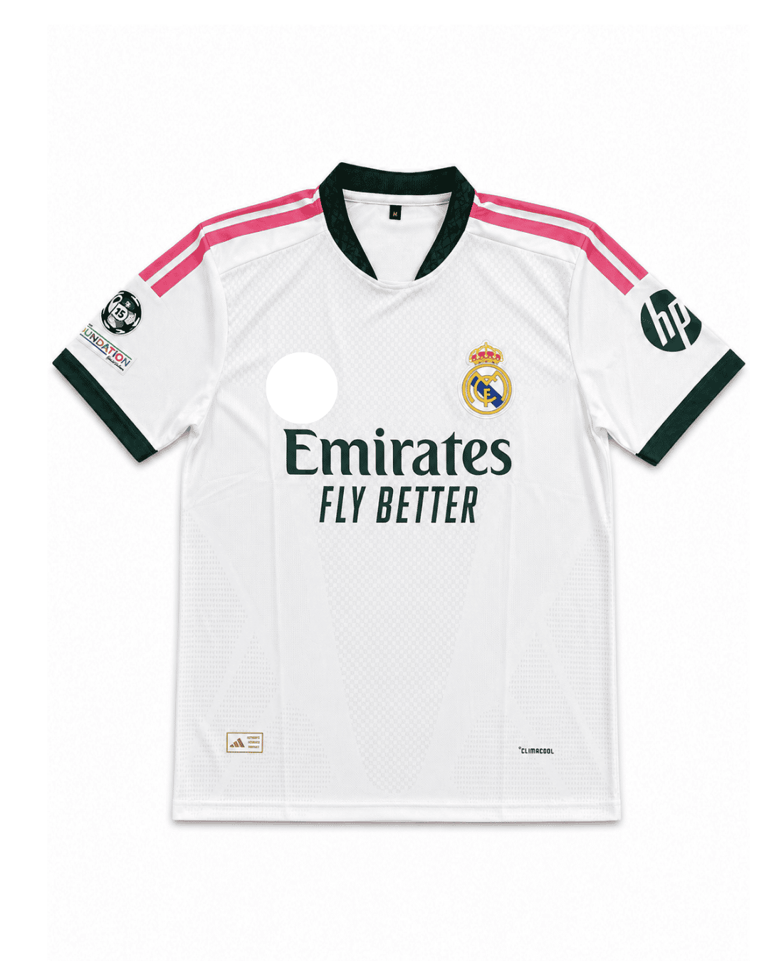 REAL MADRID 26/27 HOME SIGNATURE HALF - EMBROIDERY