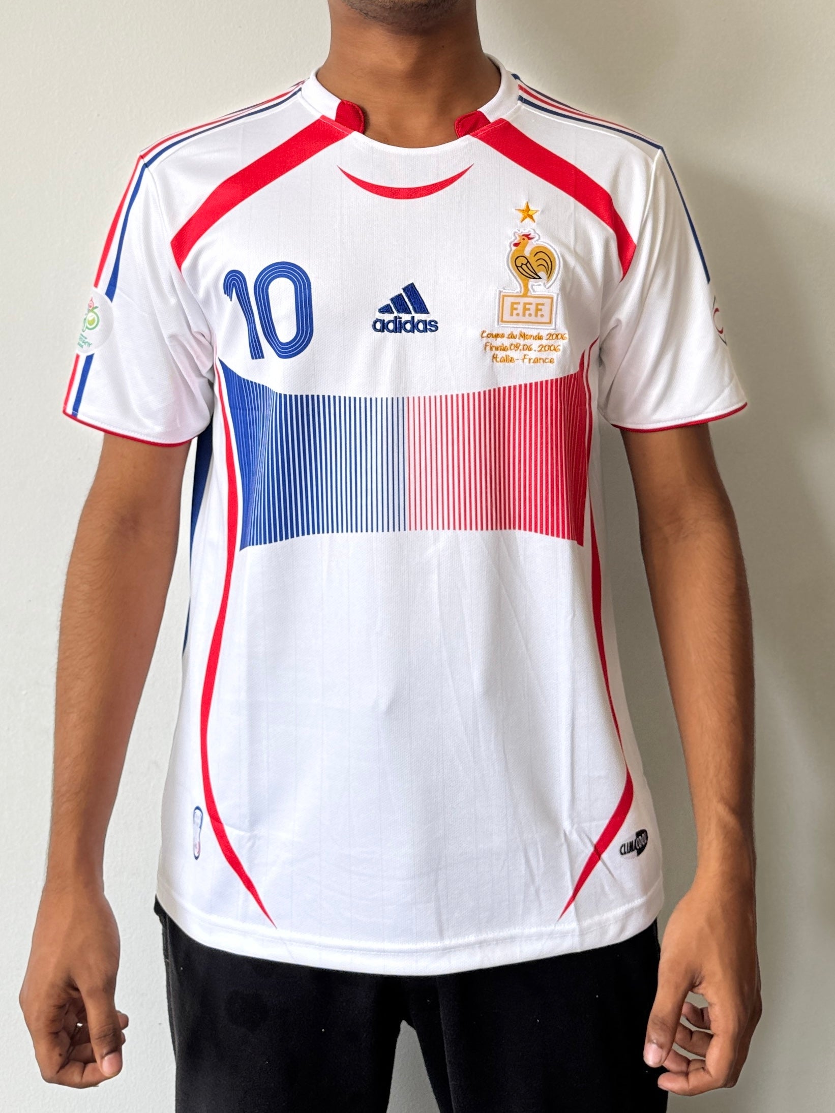 FRANCE 2006 AWAY KIT -EMBROIDERY