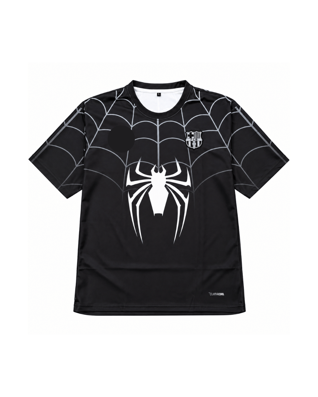 FC BARCELONA BLACK SPIDER FIVE SLEVEE - EMBROIDERY