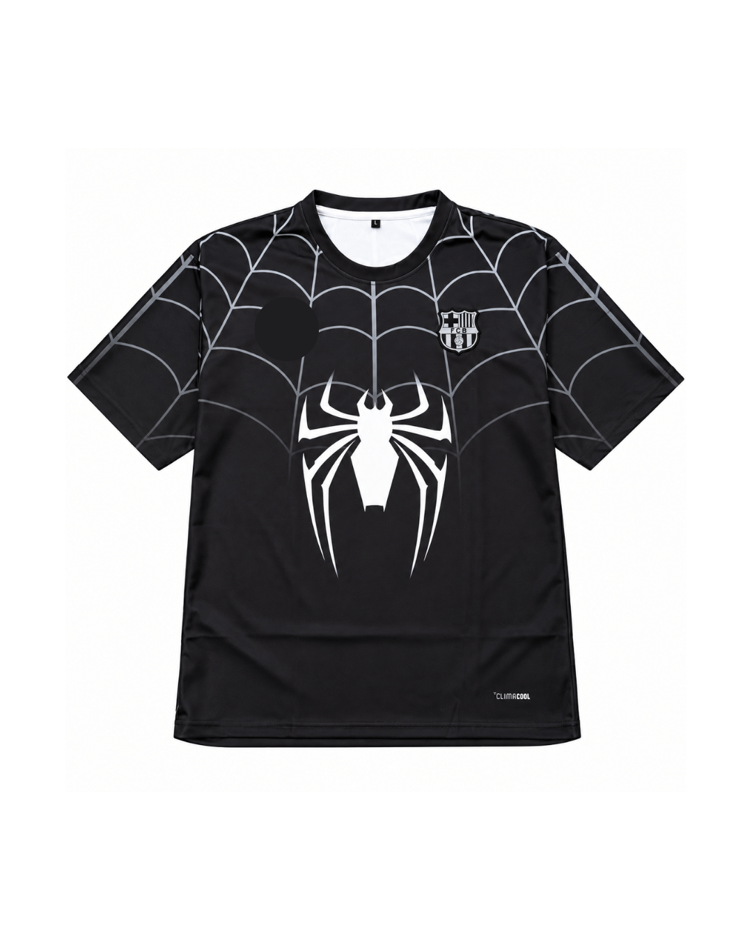 FC BARCELONA BLACK SPIDER FIVE SLEVEE - EMBROIDERY