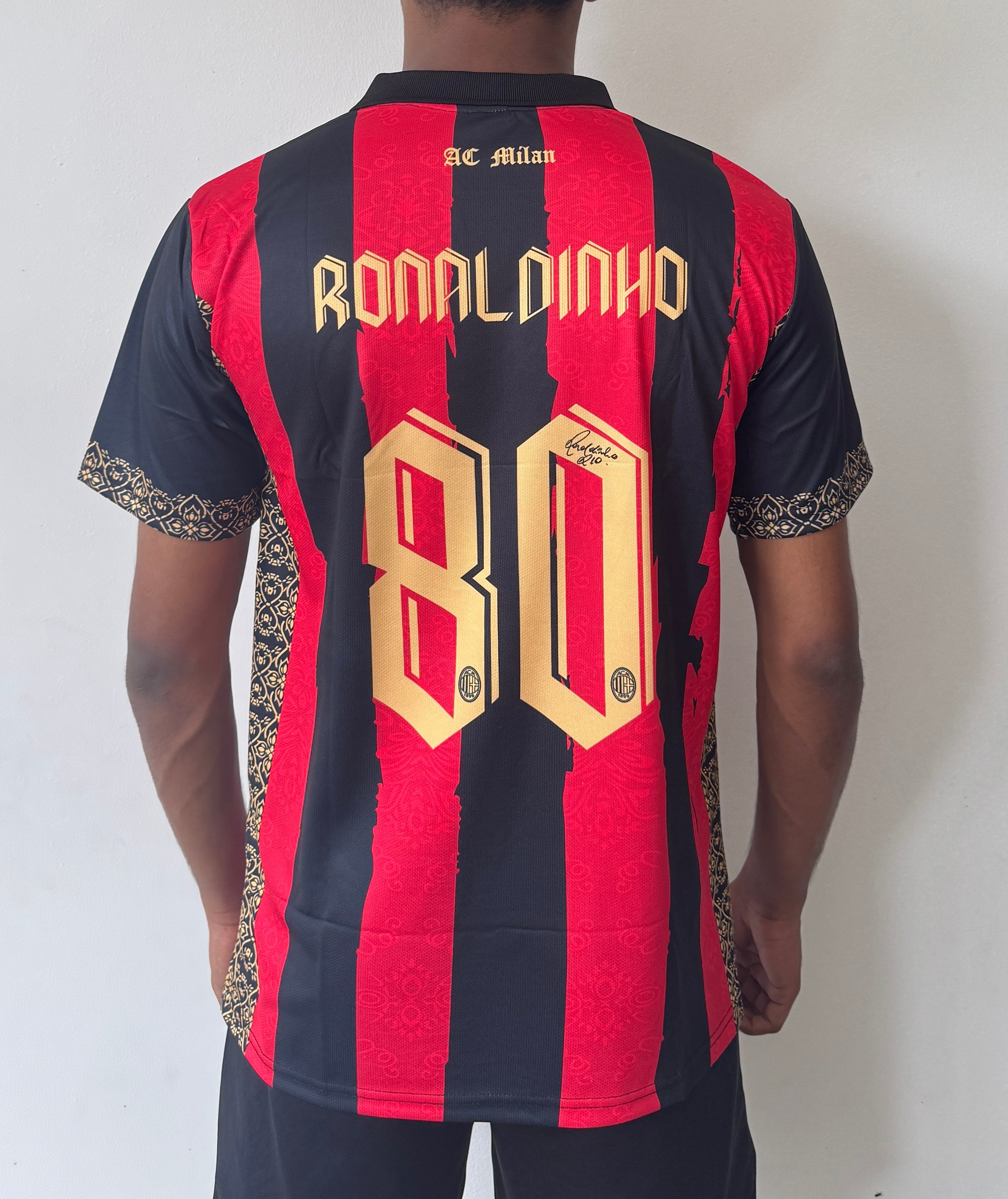 AC MILAN 25/26 SPECIAL EDITION HALF SLEVEE POLO -EMBROIDERY