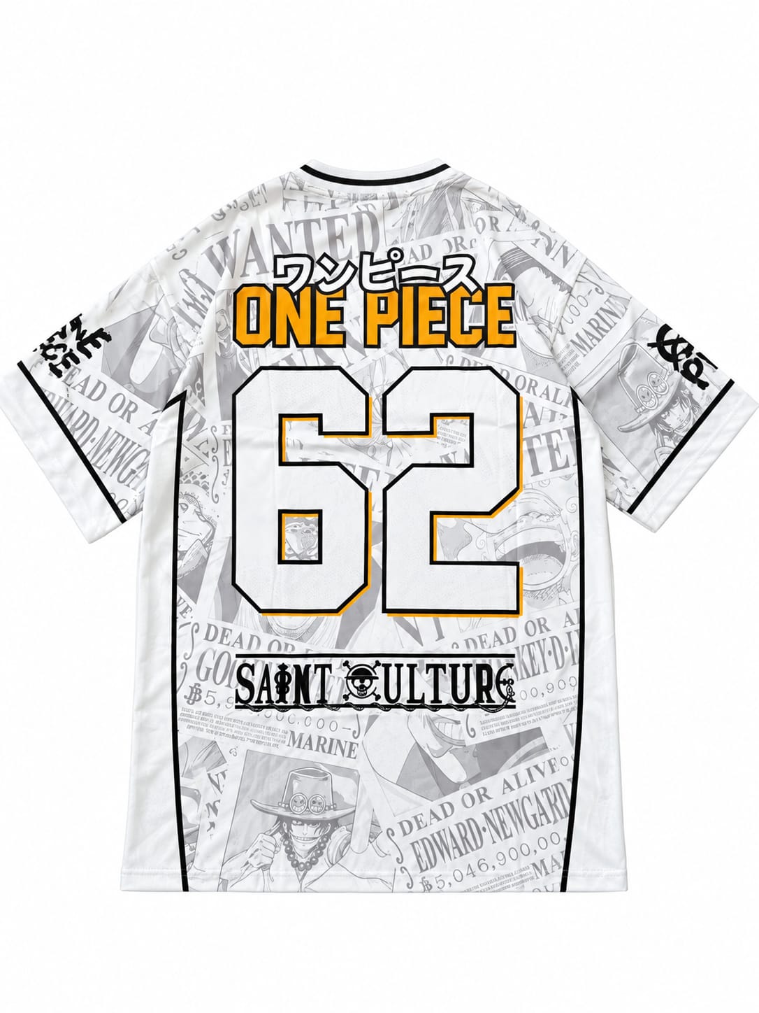 LUFFY 62  X WHITE FIVE SLEVEE
