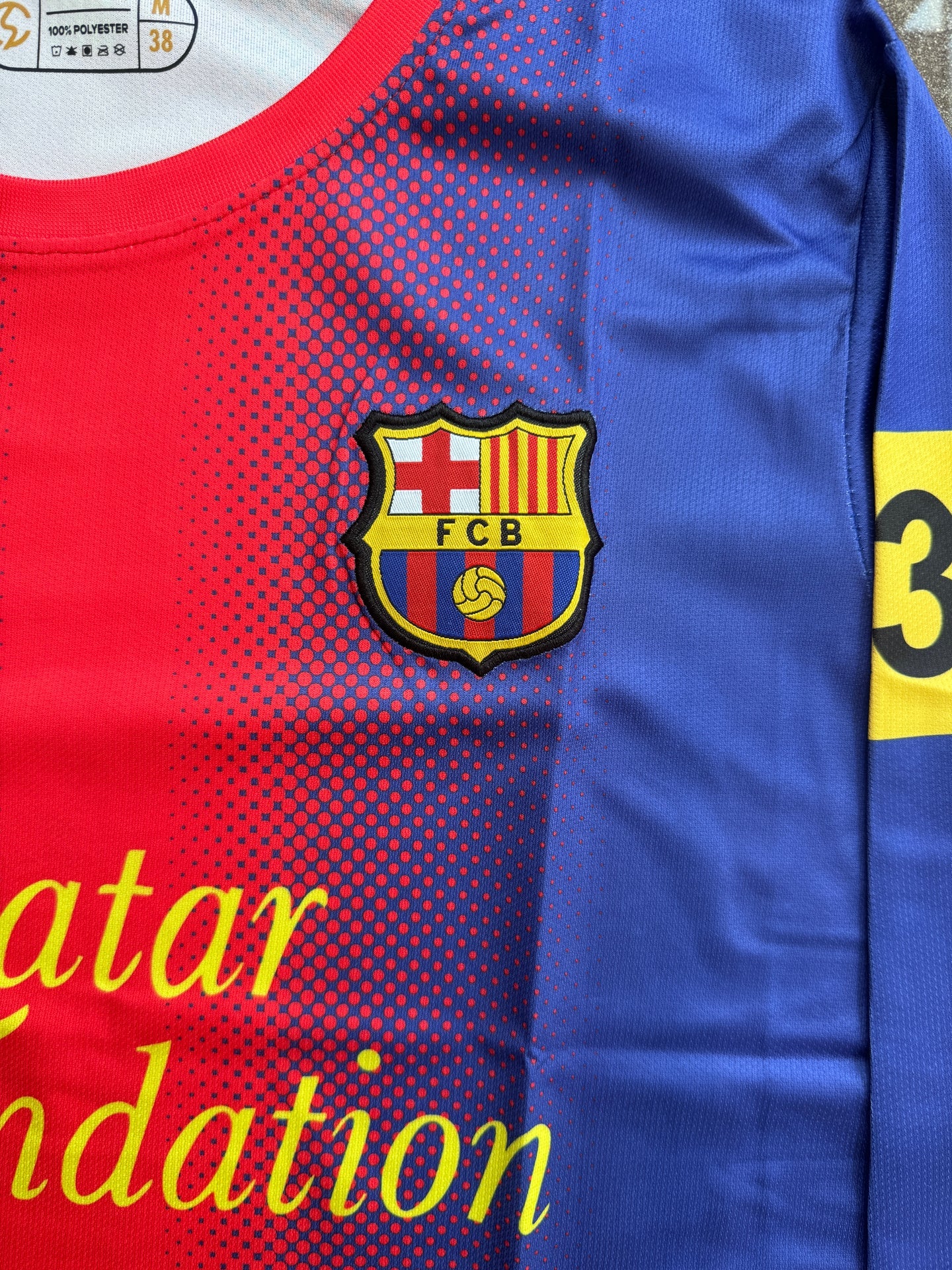 FC Barcelona 2012-13 Messi FULL SLEVEE - EMBROIDERY