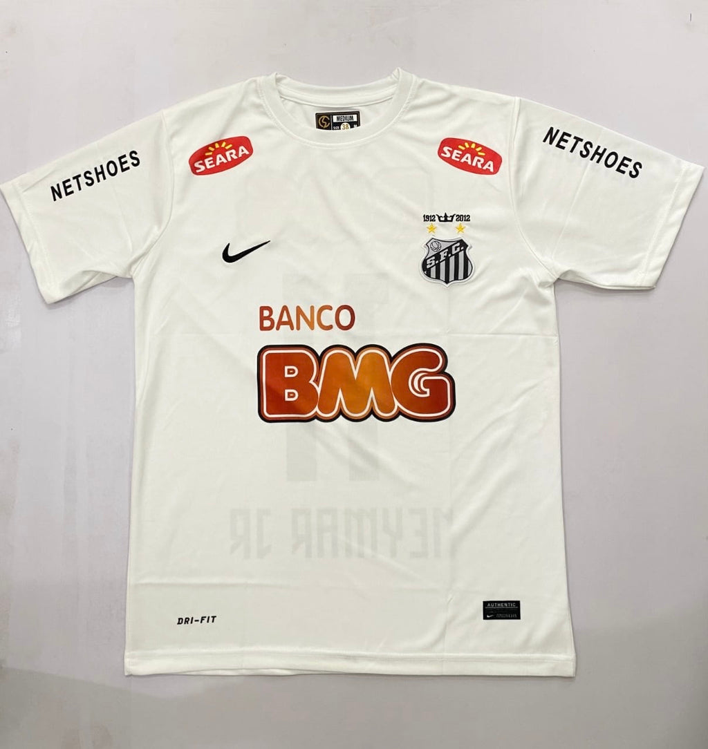 Fc santos retro BMG home -Embroidery