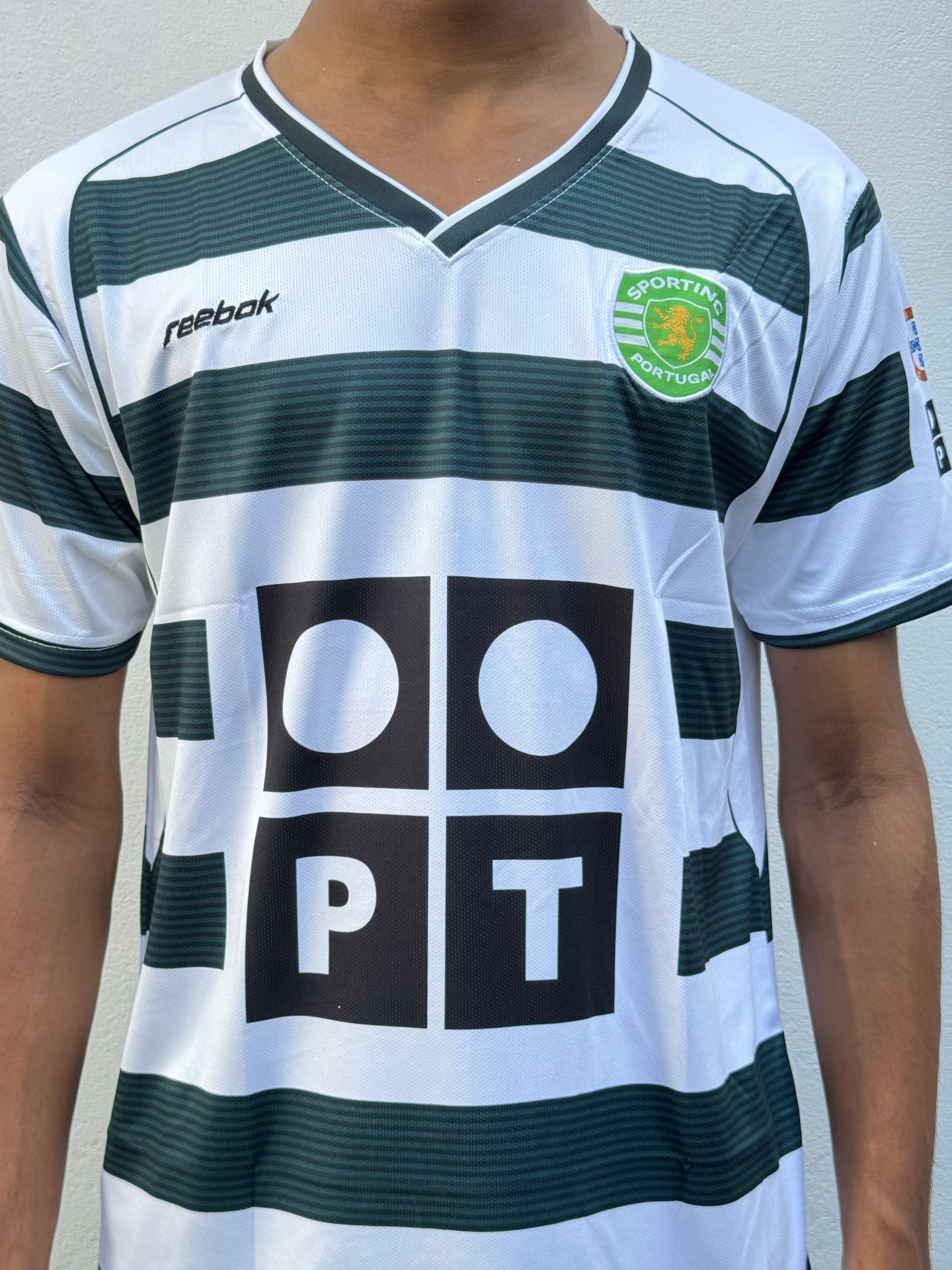 FC SPORTING HOME CR7 EMBROIDERY-Half slevee