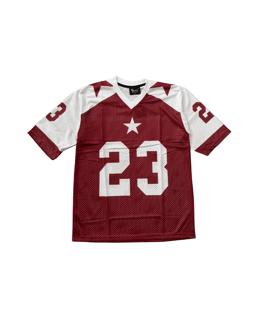 23 New York  Marron/white Retro Oversized Jersey T-Shirt