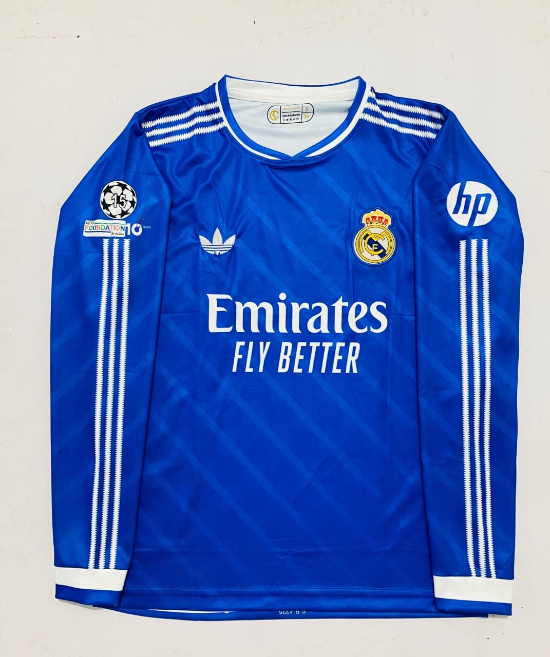 REAL MADRID 25/26 THIRDKIT FULL SLEEVE -EMBROIDERY