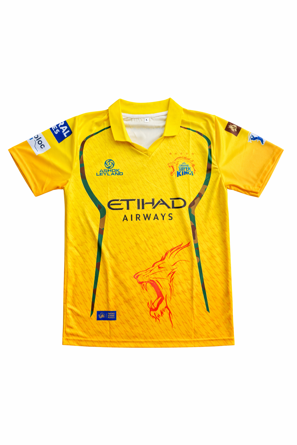 CSK HOME JERSEY IPL- Printed