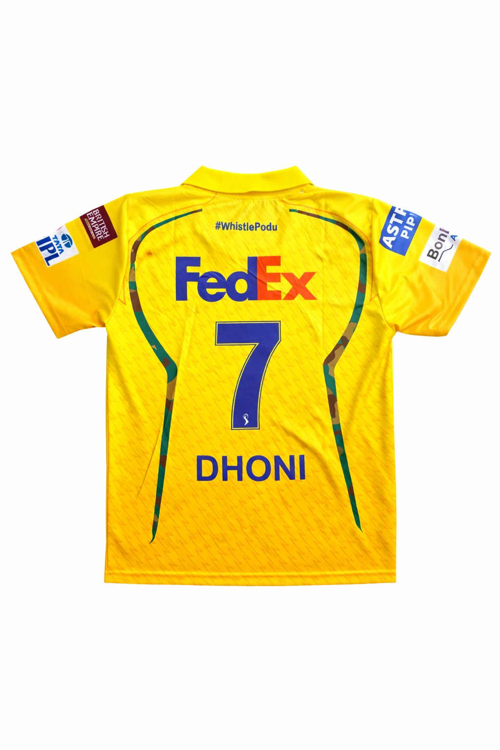 CSK HOME JERSEY IPL- Printed
