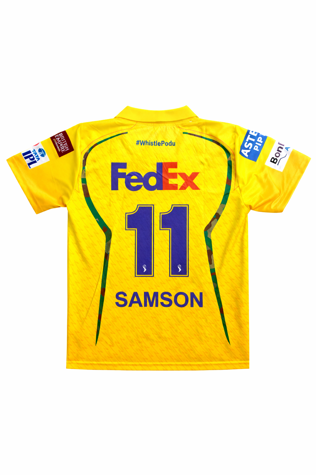 CSK HOME JERSEY IPL - EMBROIDERY