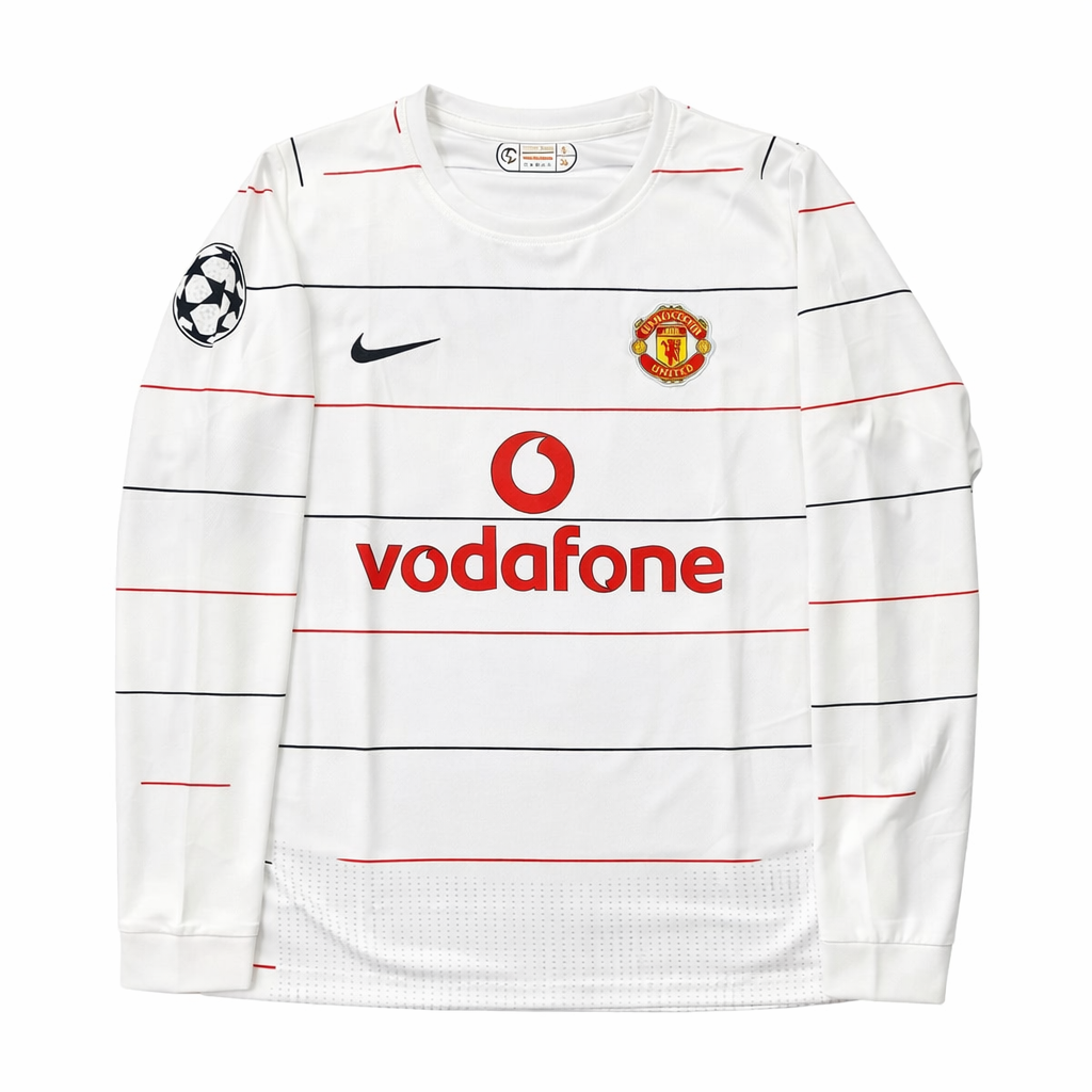 MAN UTD 2003 WHITE FULL SLEVEE EMBROIDERY CR7
