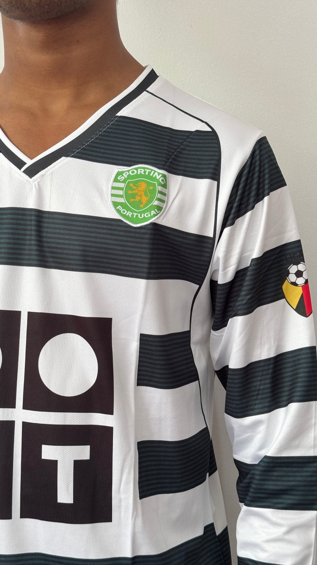 FC SPORTING FULL SLEVEE CR7 -EMBROIDERY JERSEY
