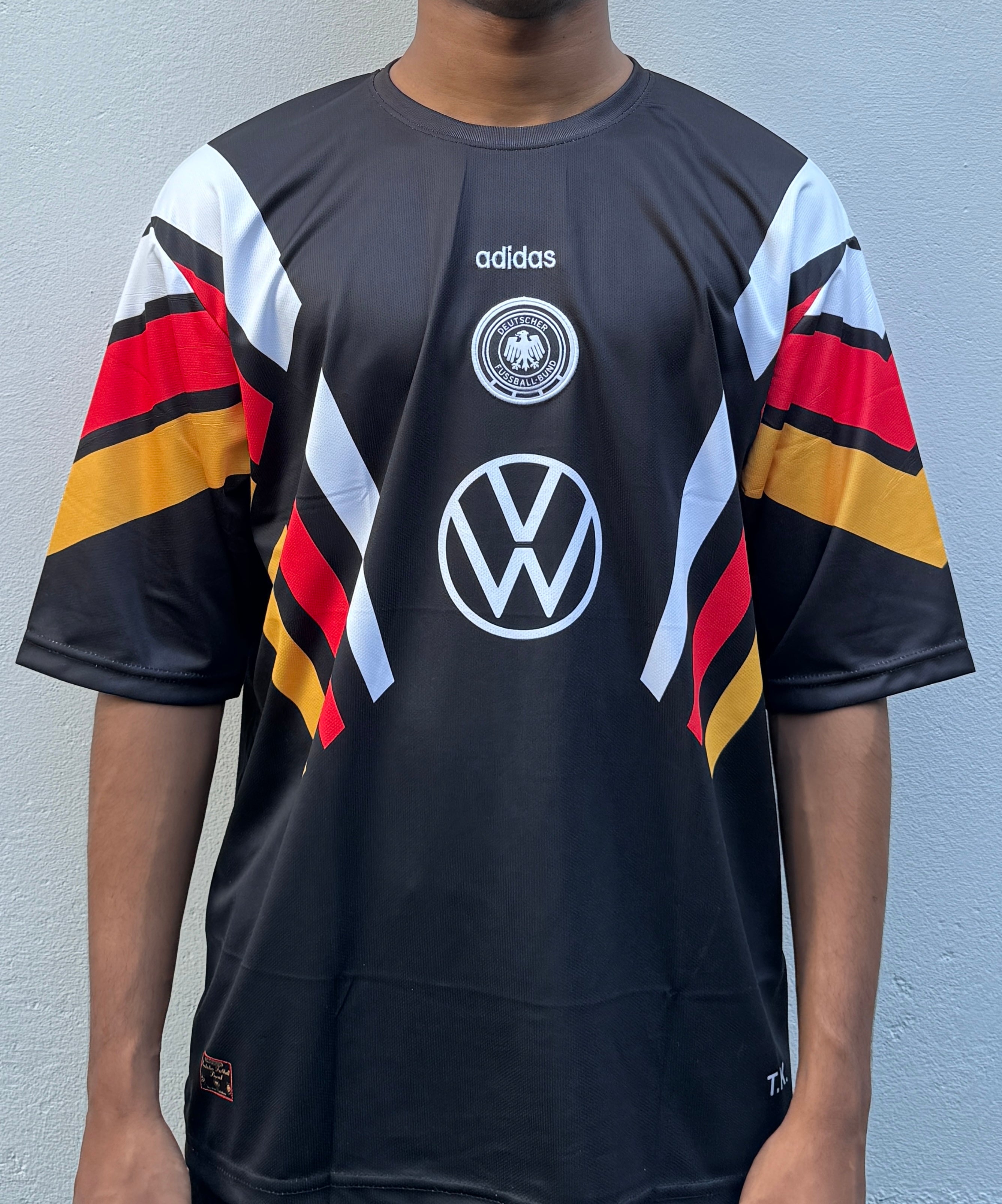 GERMANY BECKENBAUER BLK FIVE SLEVEE - Embroidery