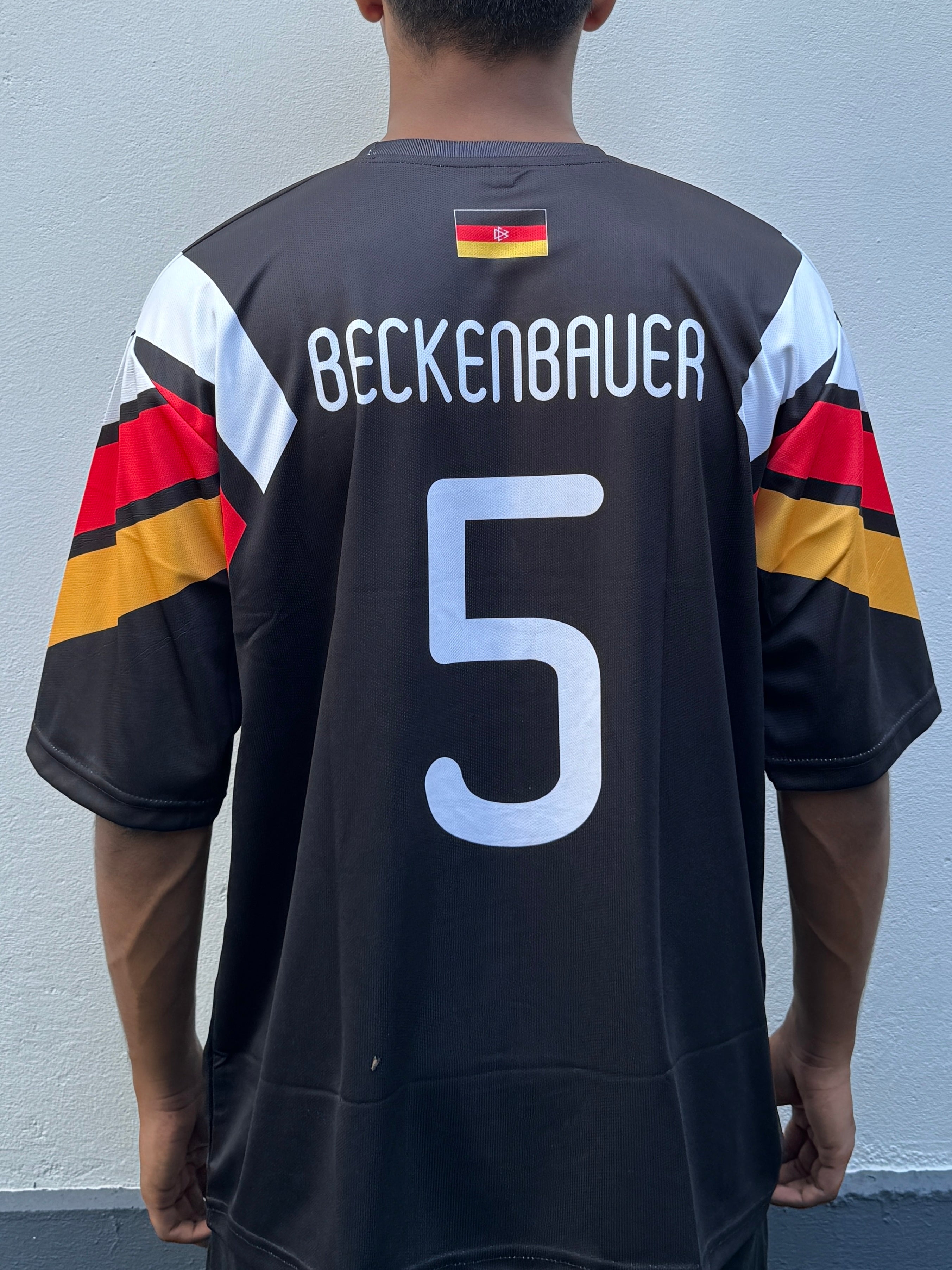 GERMANY BECKENBAUER BLK FIVE SLEVEE - Embroidery