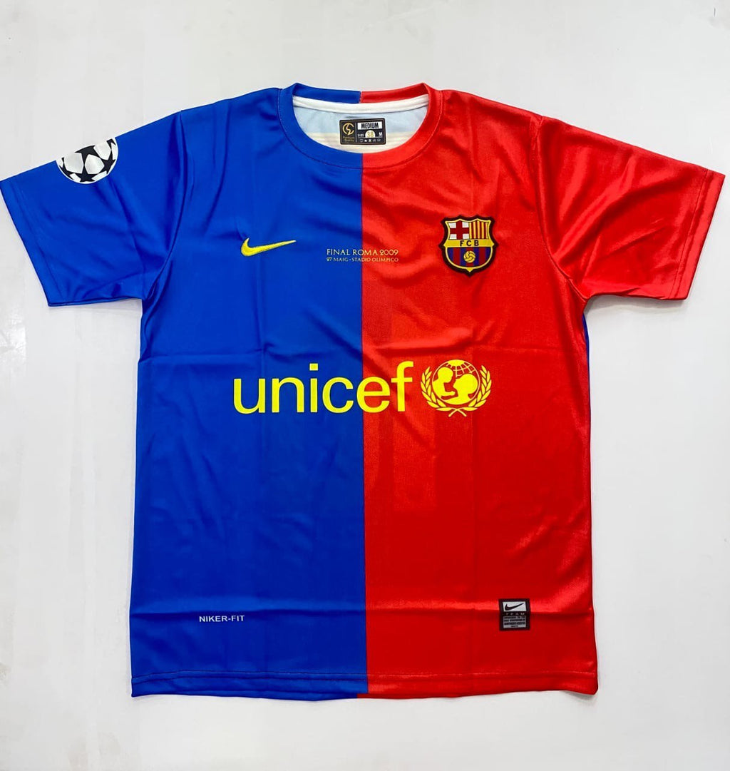 " magical year "- FCB 2008 HOME HALF SLEVEE MESSI  -EMBROIDERY