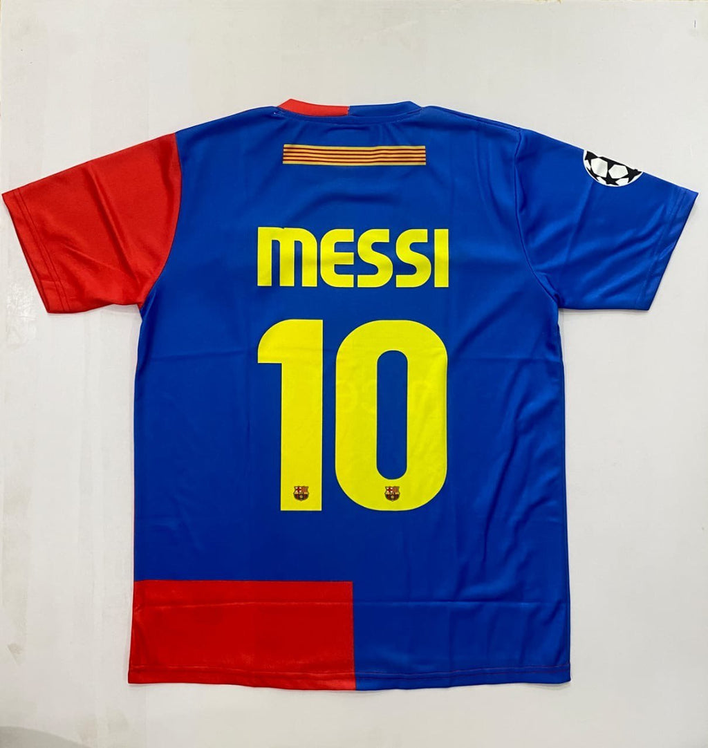 " magical year "- FCB 2008 HOME HALF SLEVEE MESSI  -EMBROIDERY