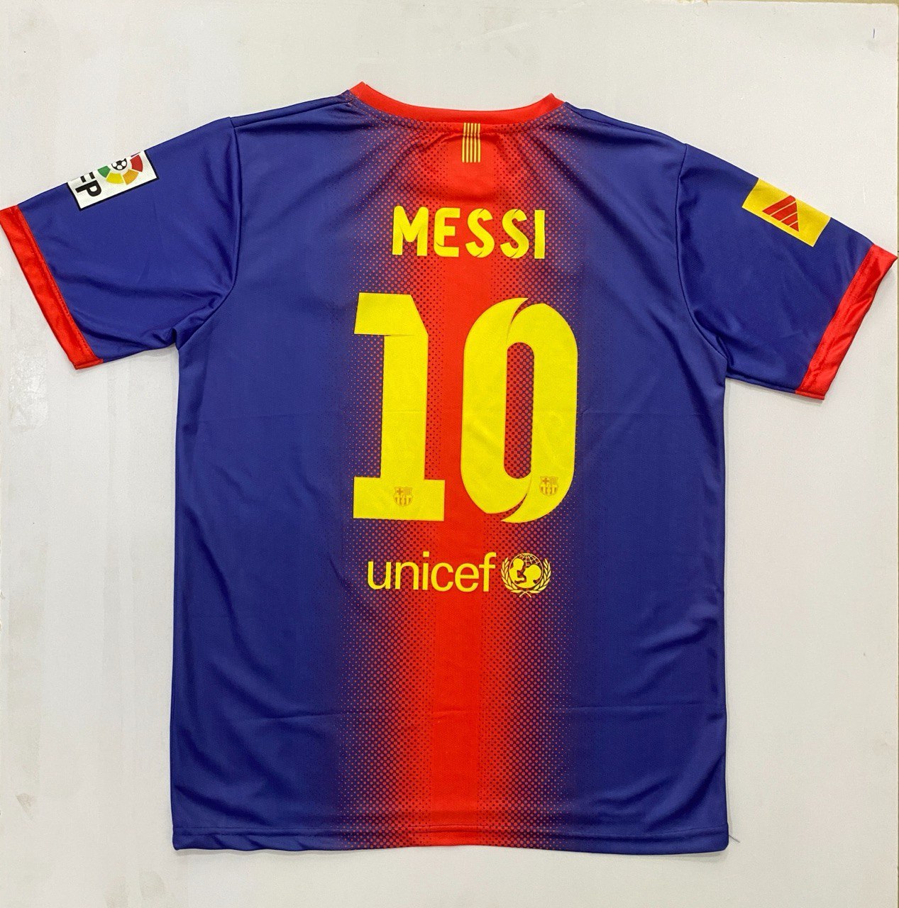 FCB 2012/13 HOME HALF SLEVEE MESSI -EMBROIDERY